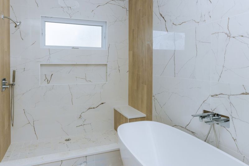 Marble Shower Interior